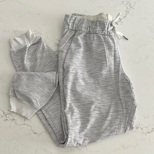 Lululemon Gray Striped Jogger